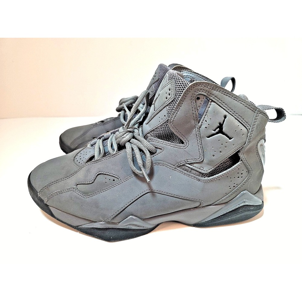 Nike Air Jordan True Flight Mid Cool Grey Black Size 11 Men's